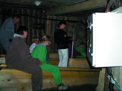 В соляной шахте Hallstatt