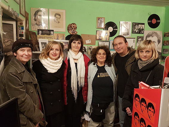 Марлена Зимна_музей Высоцкого в Кошалине